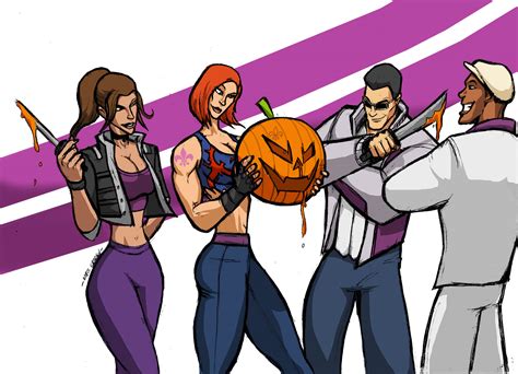 HALLOWEEN SAINTS STYLE by Sabrerine911 on Newgrounds