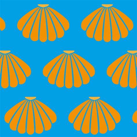 Seashell Wall Stencil | Free Printable Papercraft Templates