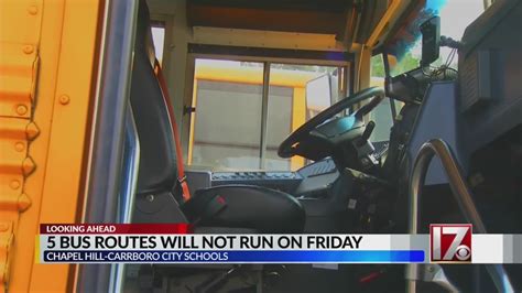 Ongoing Bus Driver Shortage Nixes 5 Chapel Hill Carrboro City Schools