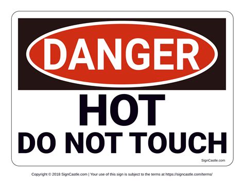 Do Not Signs Poster Template