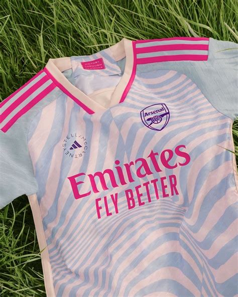 Arsenal Womens X Stella McCartney 2023 24 Away Kit Released The Kitman