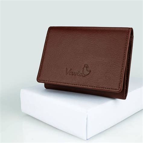 มีโค้ดส่วนลดพร้อมส่ง Vavia Mini Purse กระเป๋าสตางค์ใส่บัตรหนังวัวแท้