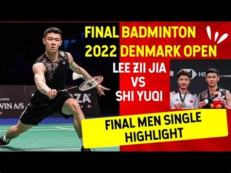 Lee Zii Jia Vs Shi Yuqi Badminton