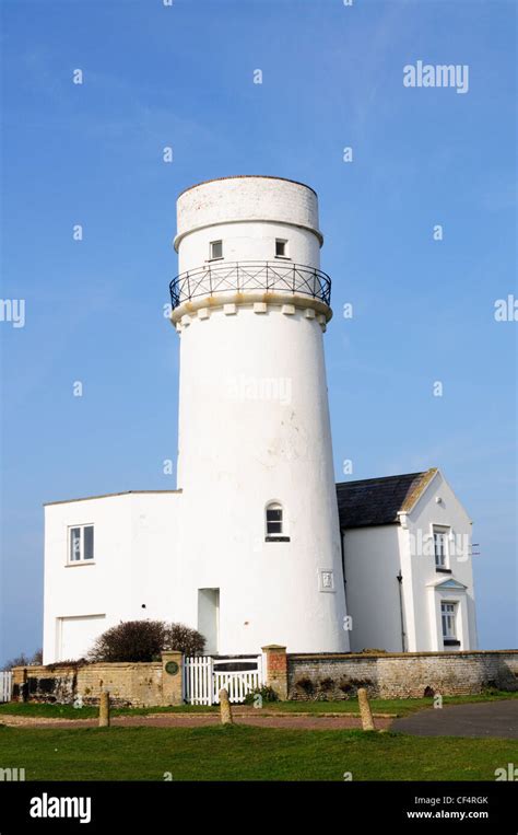 Lighthouse at Hunstanton, Norfolk, England, UK Stock Photo - Alamy