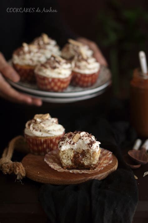 Cookcakes De Ainhoa CUPCAKES BANOFFEE PIE SEGUNDO RETO CUPCAKES REVIVAL