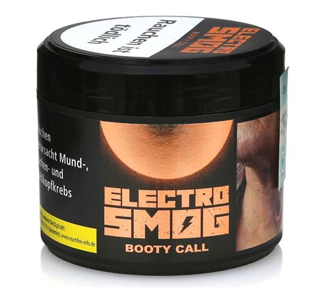 Electro Smog Booty Call Shisha Tabak G Elwano