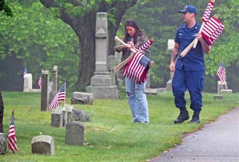 Groton Veterans Gravesite Flag Holder Program