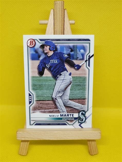 Bowman Draft Chrome Base Bdc Noelvi Marte Seattle Mariners