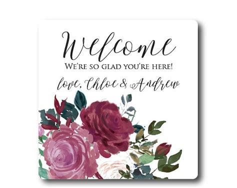 Welcome Stickers Wedding Welcome Labels Green Sage Watercolor | Etsy