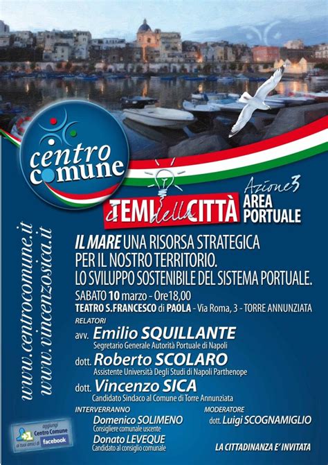 Convegno Su Il Mare Una Risorsa Strategica Per Il Territorio Torre