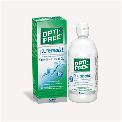 Solución multipropósito Optifree Pure Moist 300 ml Prisma Visión