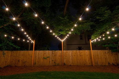 4 x 4 Post to Support String Lights - Nashville - by Light Up Nashville | Houzz AU