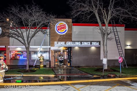 Burger King Restaurant Night