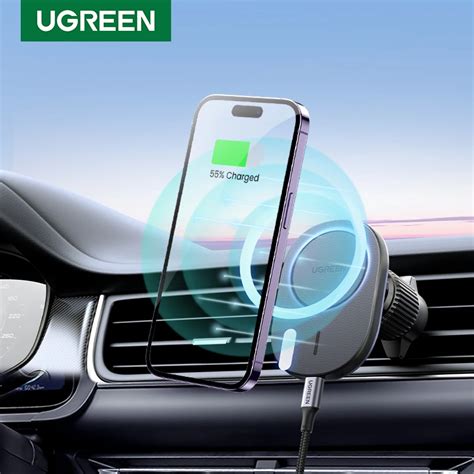 Ugreen Soporte Magn Tico De Tel Fono Para Coche Cargador De Coche