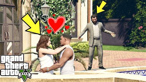 What Do Franklin And Amanda Do In The Pool In GTA 5 Michael Caught