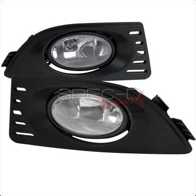 Acura RSX Spec D OEM Style Clear Fog Light LF RSX06OEM RS