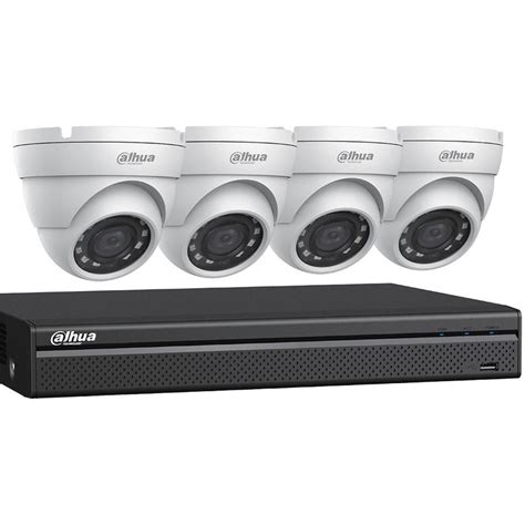 Dahua C542e42 Hd Cvi Security System 4 Camera Outdoor Full Hd 1080p 2tb Storage Night Vision