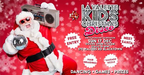 Kids Christmas Disco La Valette Social Centre