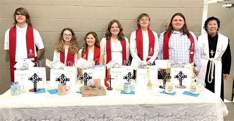 United Methodist Church Of Gillespie Baptizes And Confirms Six Youth