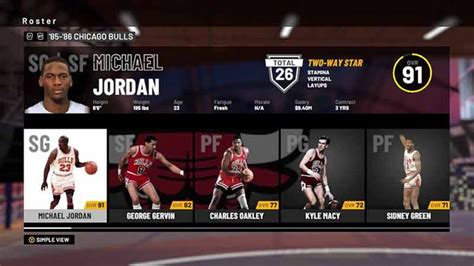 NBA 2K19: All Time & Classic Teams List, Starting Lineups and Player ...