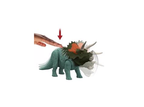 Jurský Svět Nadvláda Triceratops Se Zvukem Nové Prokonzolecz