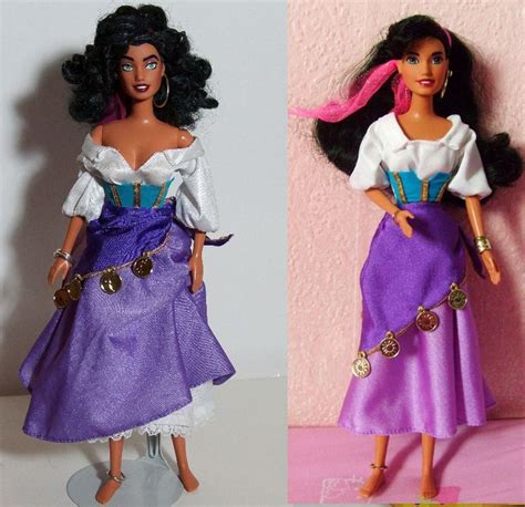 Disney Esmaralda Ooak Doll By Lulemee On Deviantart Disney Barbie