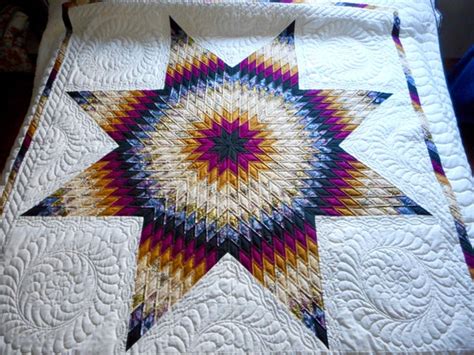 Amish Quilt Lone Star Pattern Etsy