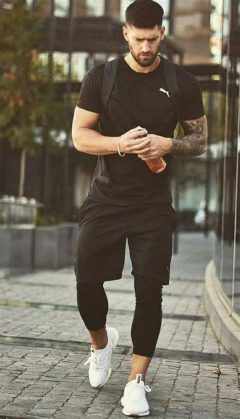 Workout Outfits Men Sporty Outfits Men Mens Casual Outfits Summer