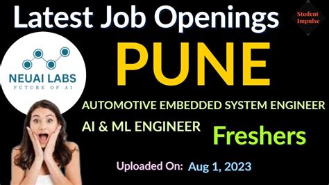 NeuAI Labs Pune Jobs Pune Job Vacancy Job Openings In Pune Jobs