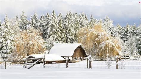 Winter Farm Desktop Wallpapers Top Free Winter Farm Desktop