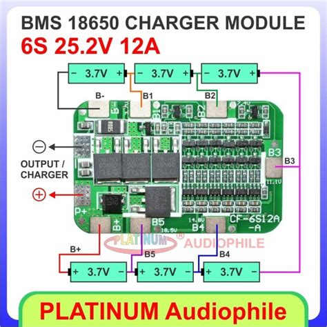 Jual Lithium Baterai Charger Modul S V Bms Protection Board