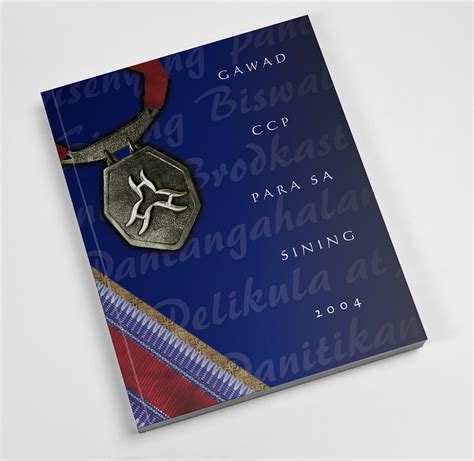 Book Design For Ccp Gawad Awards Behance