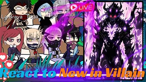 MHA BNHA Villains React To Sun Jin Woo As New Villain Solo Leveling