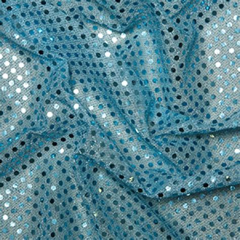 Light Blue Sparkle Fabric