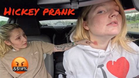 Hickey Prank On Gf “she Leaves” 😂😩 Youtube