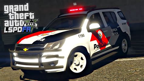 FORÇA TÁTICA EM AÇÃO CONTA O CRIME PMESP GTA V ROTINA POLICIAL