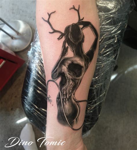 Hidden Skull Tattoo By Atomiccircus On Deviantart