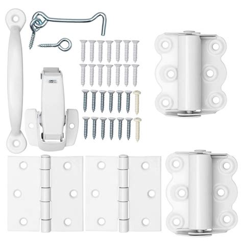 Trousse De Quincaillerie Pour Porte Moustiquaire Ideal Security Blanc