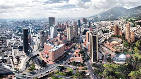 Colombia City Cityscape Skyscraper South America 1920x1080