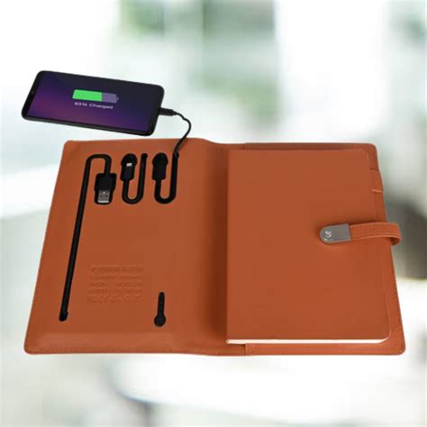 Buy Mah Notebook Replaceable Power Bank Diary With Usb Pendrive