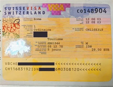 Switzerland Visa During The Pre Schengen Days R Passportporn