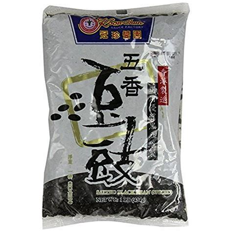 Fermented Black Beans-Chinese Douchi 16 oz - Walmart.com - Walmart.com