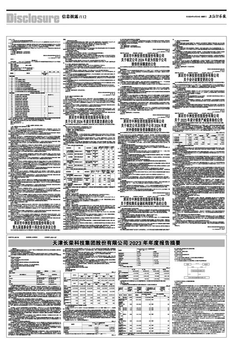 2024年04月24日 第112版：信息披露 上海证券报