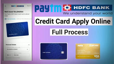 Paytm Hdfc Credit Card Apply Online Hdfc Paytm Credit Card Apply