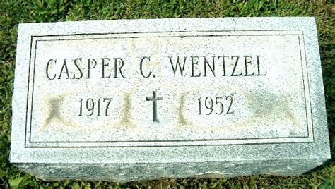 Casper Carl Wentzel 1917 1952 Find A Grave Memorial