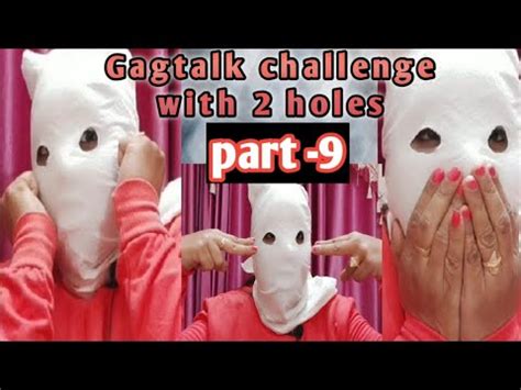 Gagtalk Challenge With Holes Gagtalk Challenge With Full Face Cover