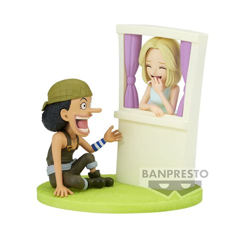 ONE PIECE - Usopp & Kaya - Figurine WCF-Log Stories 7cm : ShopForGeek