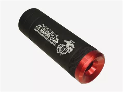 Silenciador Supressor Sea Airsoft Parts 100 X 31 Mm Liso Parcelamento