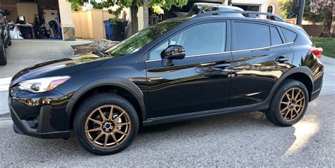 2021 Crosstrek Limited On Method 501 Bronze 18x8 42 Stock 22555 18