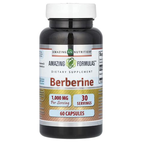 Amazing Nutrition Berberine Mg Capsules Mg Per Capsule